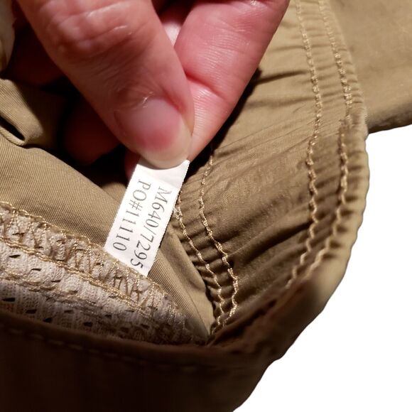 Kahala Hawaiian Shorts Mens XL Brown Cargo Hiking Elastic Waist Outdoors Nylon - Picture 16 of 16